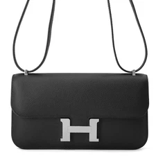 HERMES Constance Elan Miroir Epsom Black