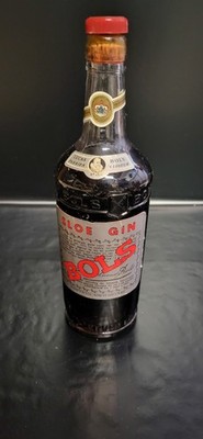 Bols Sloe Gin Vintage Liqueur 0,75L 33% Lucas Bols Amsterdam 70er/80er Jahre RAR
