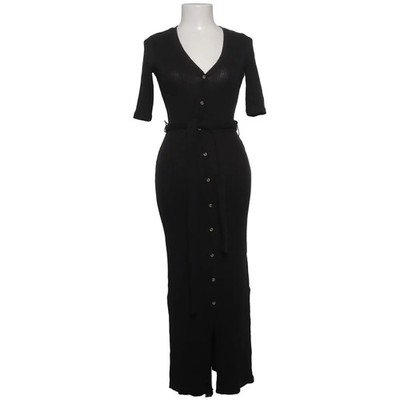Lindex, Maxikleid, Größe: S, Schwarz, Elasthan/Lyocell/Viskose, Einfarbig #MPo