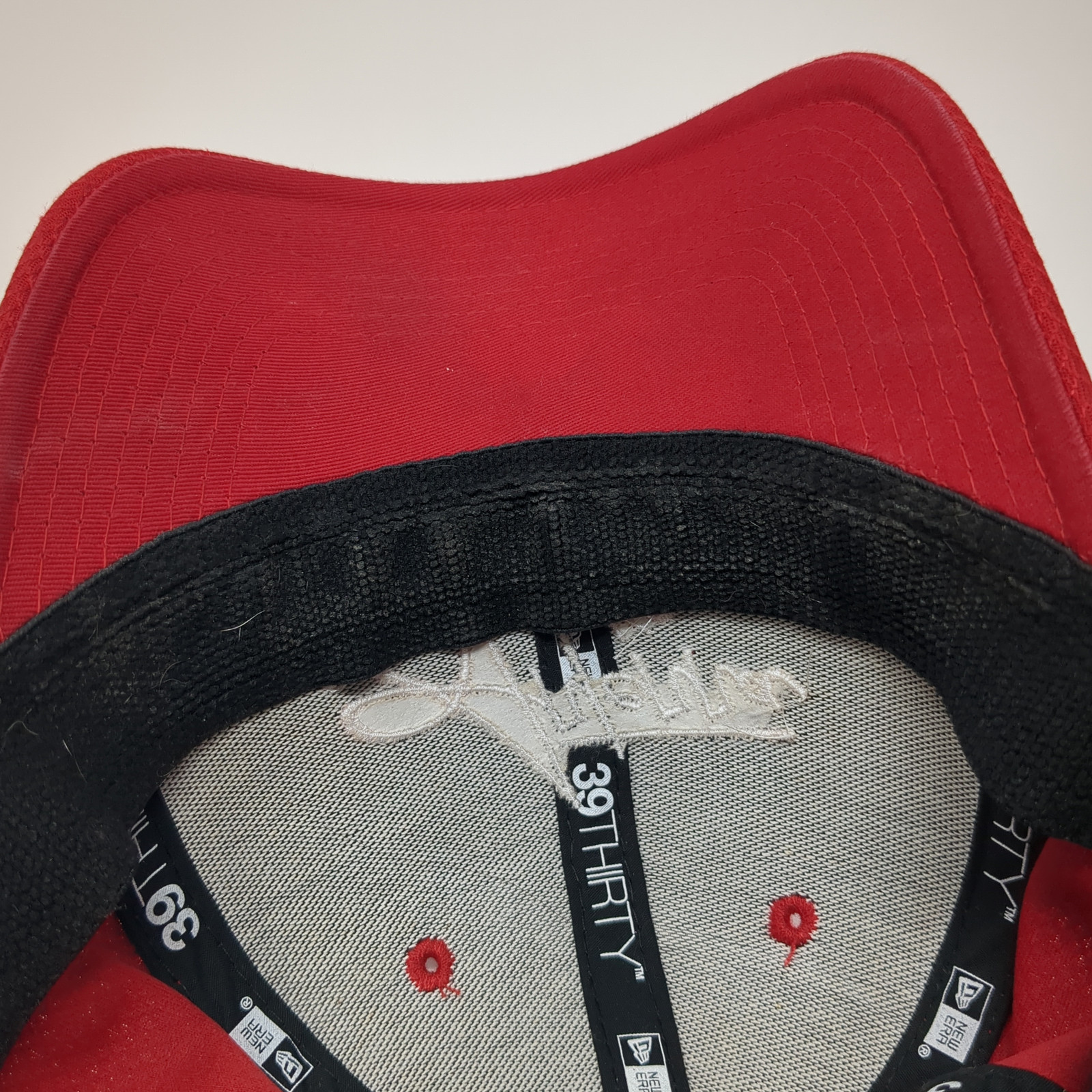 Arterra KC Fitted Hat Red Medium Stretch Embroidered New Era 39Thirty