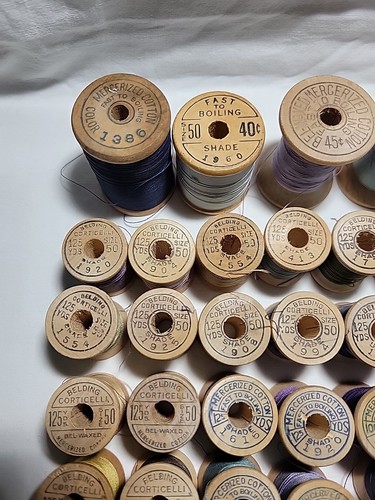 Vintage Belding Corticelli Thread Lot Of 32 - Picture 13 of 16