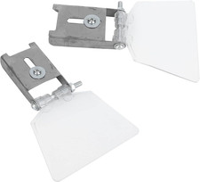 Bench Grinder Eyeshield, 2Pcs Stainless Steel Eyeshield Guard Protective Cover f