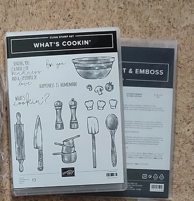 Stampin up-Stempelset-What's cookin m. Stanzformen-neu