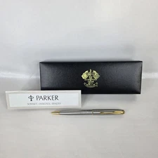 Vintage Parker Sonnet Ballpoint Pen w/ Paperwork & Box - 1997 Ryder Cup European