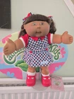 vintage Cabbage Patch kid playalong 2004 AA girl in harder to find outfit