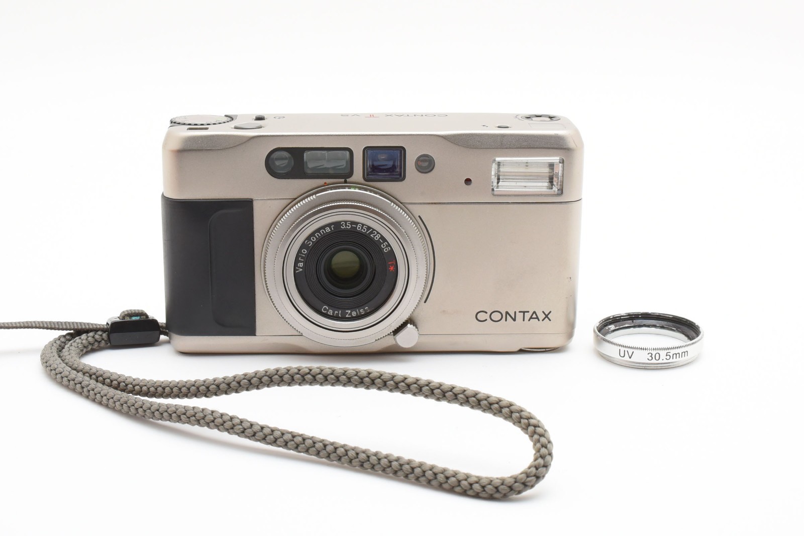 ▶️LCD Works! Contax TVS Point& Shoot 35mm Film Vintage Camera From Japan 2728440