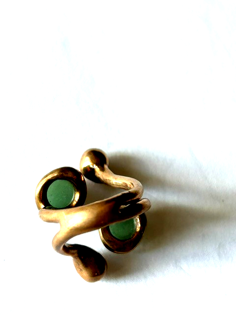 Monica Castiglioni Bronze Pistilli Series Ring Italy US size 6 | eBay