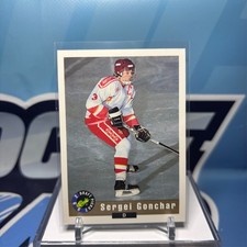1992 Classic Draft Picks #41, SERGEI GONCHAR RC ??? Rookie Checklist Card. rookie card picture