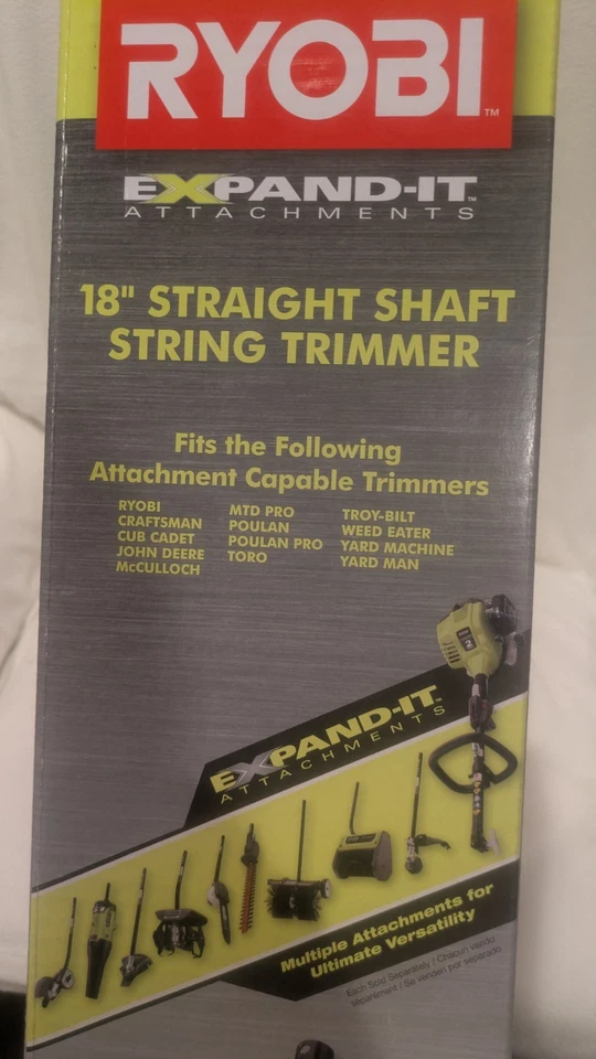 New Ryobi RYSST44 Straight Shaft Trimmer Attachment - Image 2 of 4