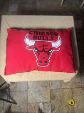 LARGE Pillow Chicago Bulls 25  x 18 