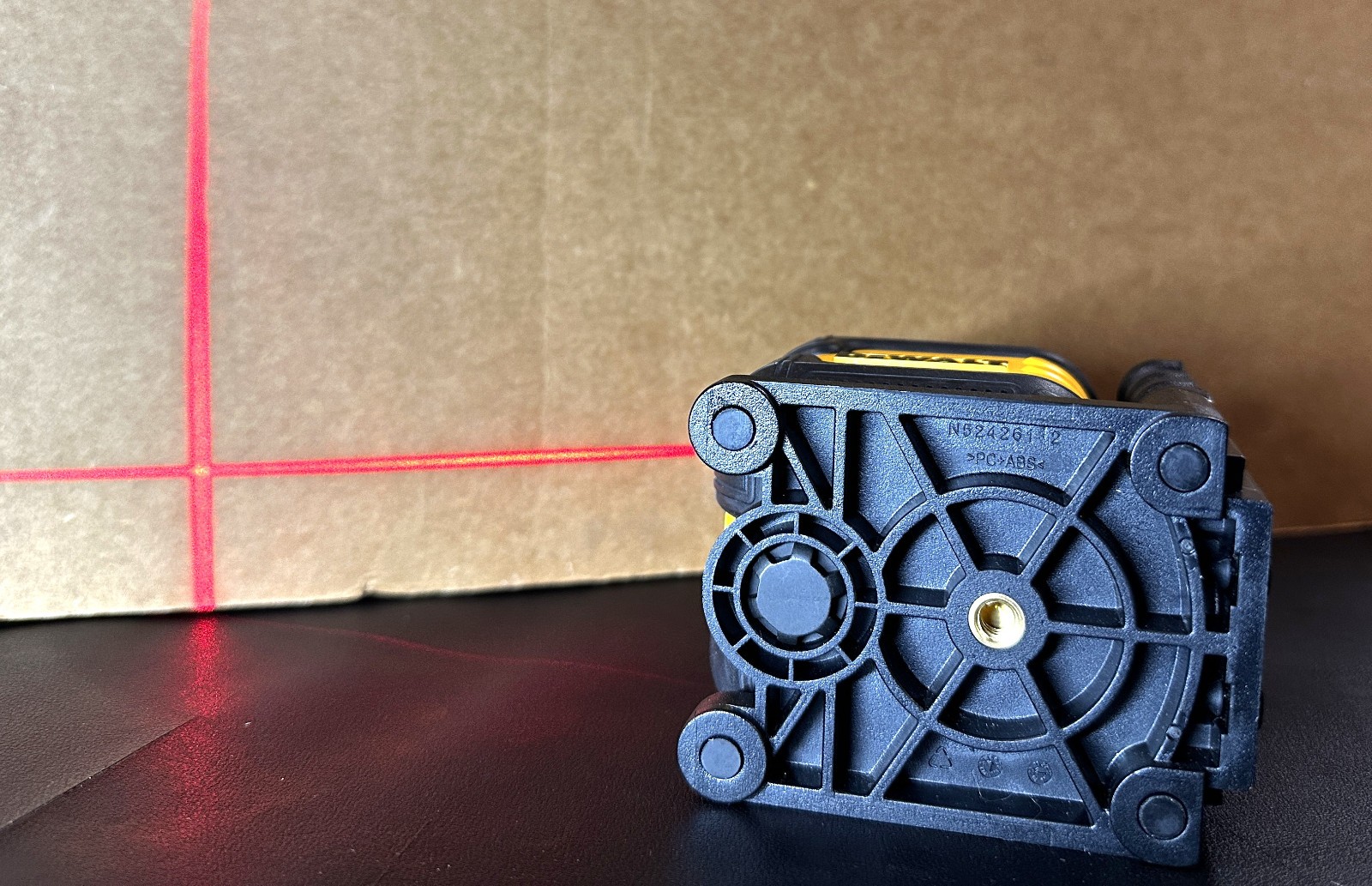 DeWALT  DW08802  Cross Line Laser Level 40' 1/4" Accuracy 2-Beam Red Laser  (52)