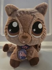 Vintage Y2K Littlest Pet Shop VIP DOG BROWN PLUSH NWT UNUSED CODE RARE FIND