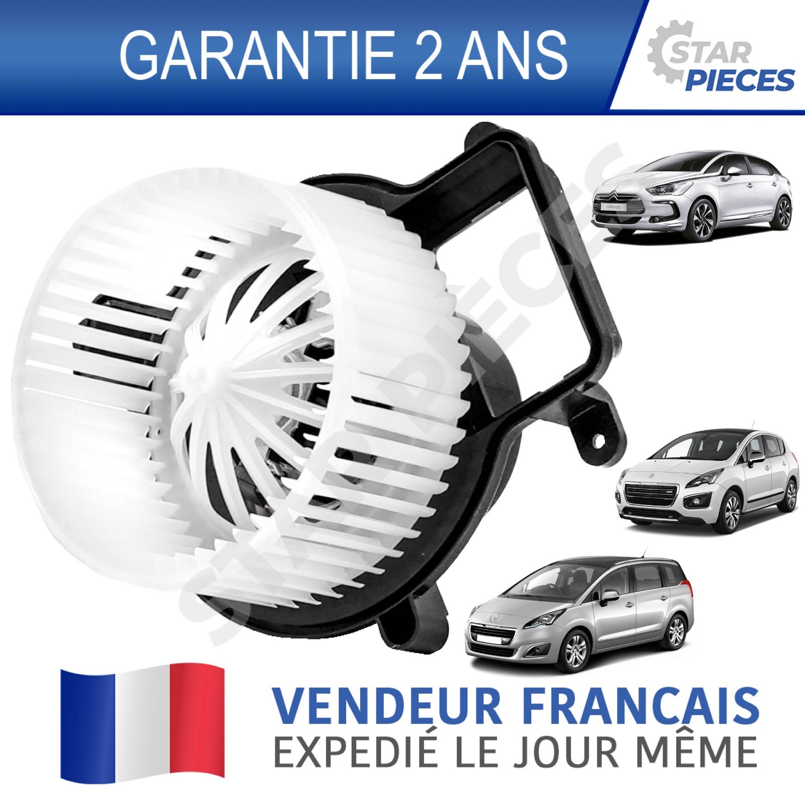 Pulseur d'air 6441CP haute durabilité pour la ventilation de DS5