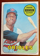 1969 Topps Baseball Frank Robinson #250
