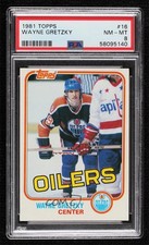 1981-82 Topps Wayne Gretzky #16 PSA 8 HOF 0ll