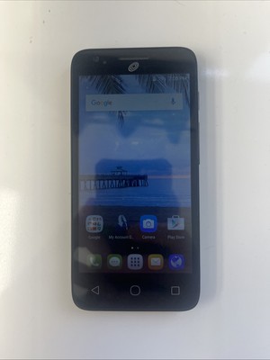 Alcatel OneTouch Pixi Avion A571VL Black Android Phone - Tested W/cord