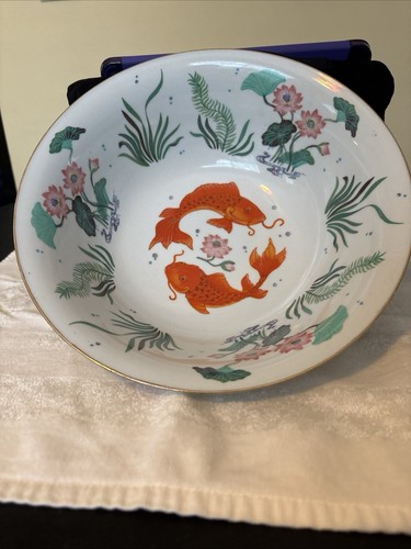 The Vase of the Golden Carp by Zhe Zhou Jiang -Franklin Mint 1988