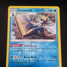 Pokémon TCG Samurott XY Holo Rare Stage 2 160 HP 31/146 English