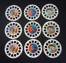 View Master Reels Disney Lilo and Stitch Lady and the Tramp Dora 3 Sets 9 pc Lot
