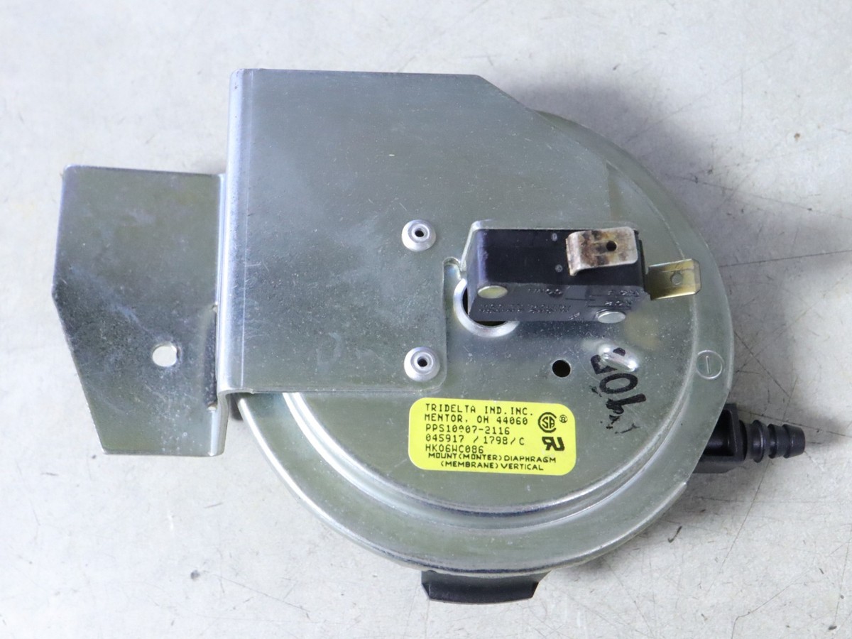 Carrier Bryant TRIDELTA PPS10007-2116 Air Pressure Switch