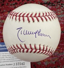 Randy Johnson Autographed OMLB Selig PSA Authentication