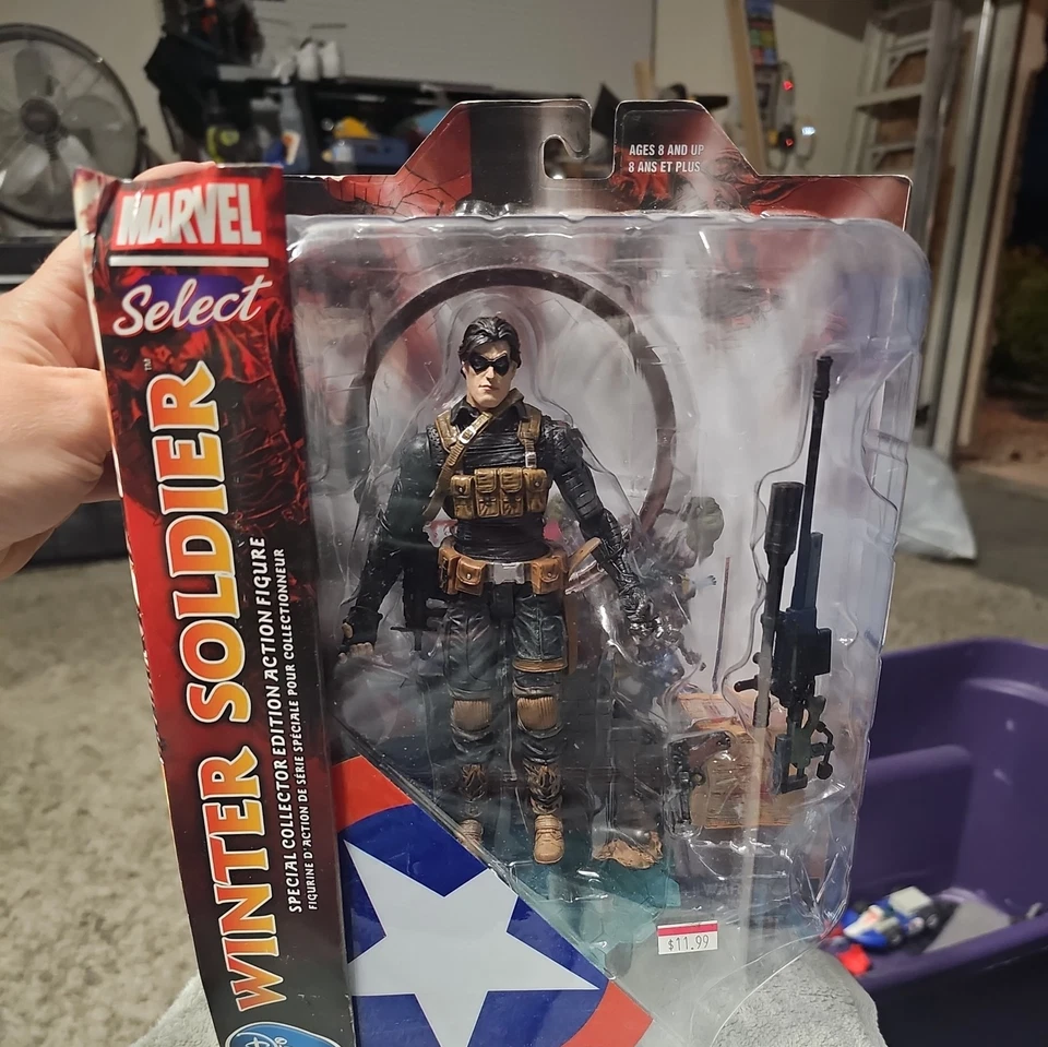 Nuevo en caja Winter Soldier Marvel Select-Disney 2013 Foto 2 de 4