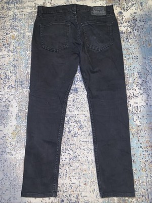 Levis 512 32x30 Slim Taper Fit Black Men s jeans Red Tab All Seasons Dungarees