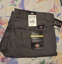 Brand New With Tags Dickies 36x30 Slim Fit Tapered Leg Pants