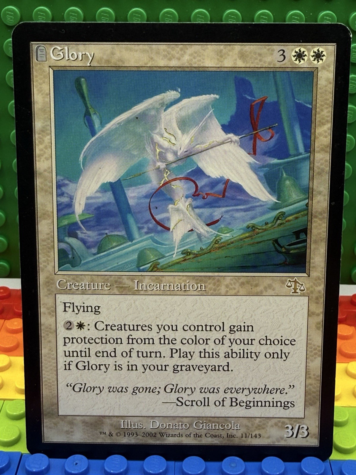 1x Glory - Judgment (JUD) #11 LP/EX - VINTAGE MTG RARE