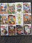 Wii Games Lot 12 Games