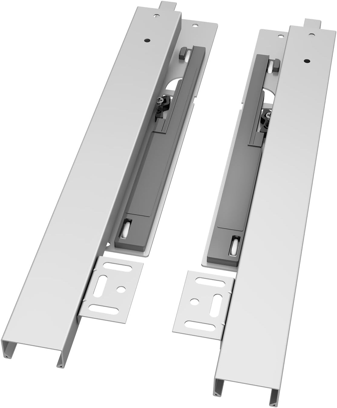 14" Undermount Drawer Slide Soft Close Bottom Mounted & Bott