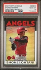 2021 Topps Chrome - SHOHEI OHTANI - 1986 Topps Baseball #86BC-9 - PSA 10