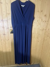 MICHAEL KORS Women’s Maxi Dress Size 2XL Navy.