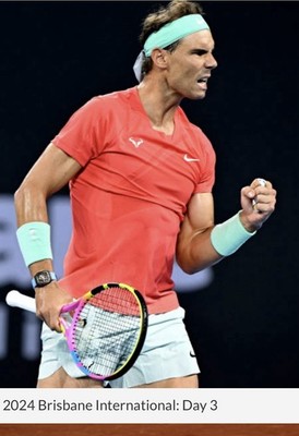 Nike Rafael Nadal Custom Player Issued Tennis Shirt Coral DV2874