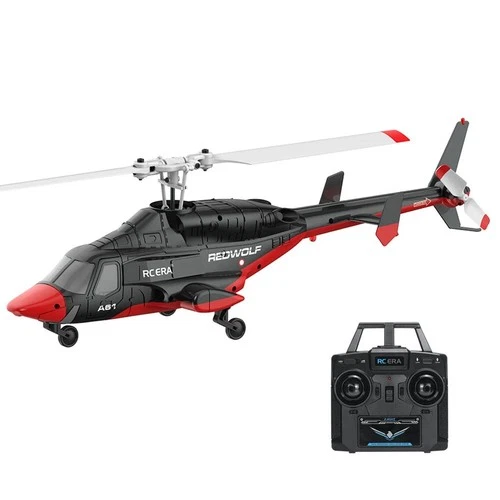 RC ERA A61 Airwolf 2.4G 4CH Flybarless Helicopter 6-Axis Gyro RTF w/ Optical Flo