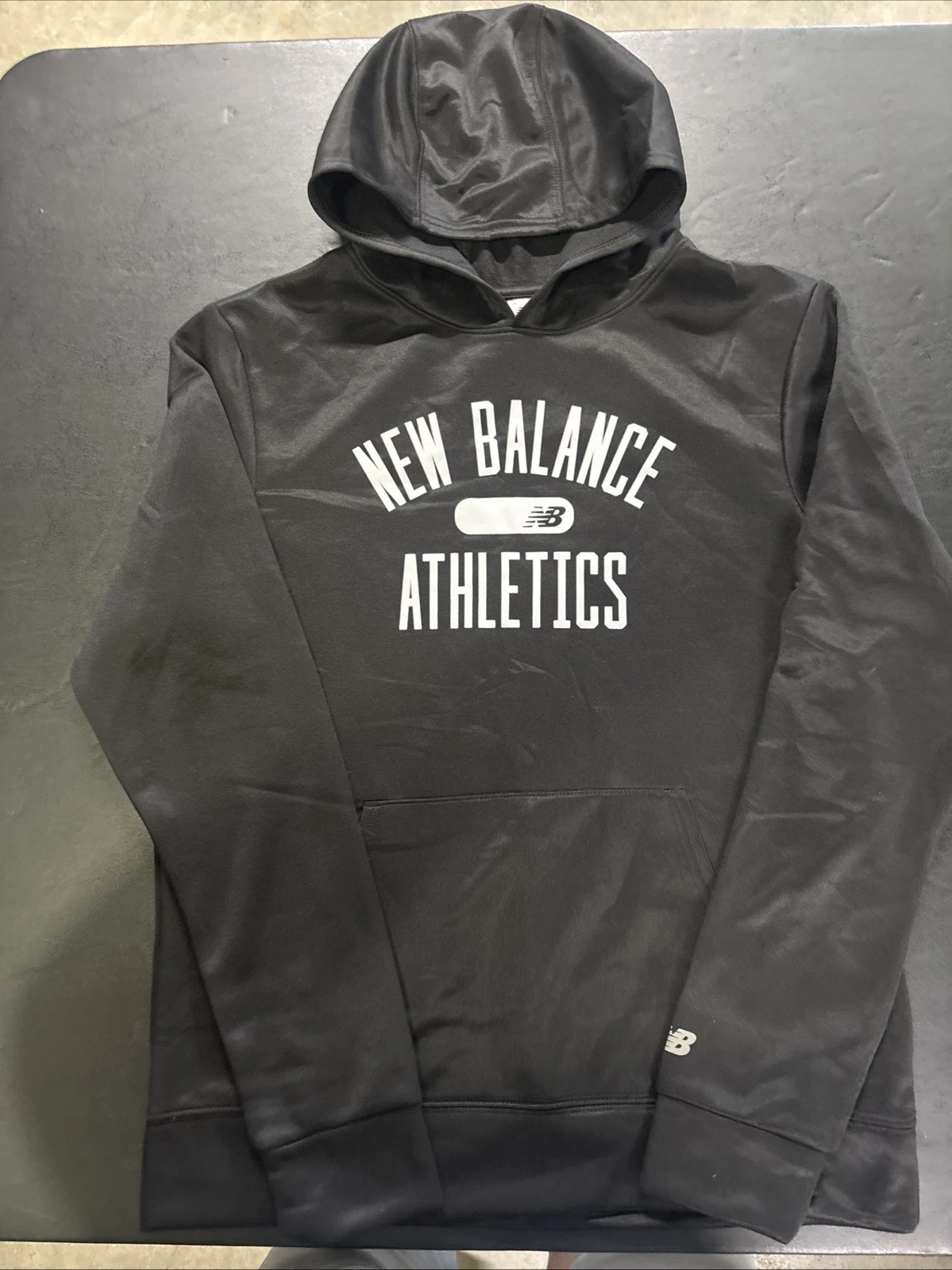 New Balance youth Logo Pullover Hoodie Black size XL 18/20