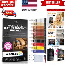 All-in-One Leather  Vinyl Repair Kit - Restore Furniture  Car Interiors