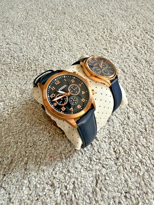 Fossil Damen- und Herrenuhren im Partnerlook