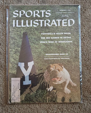 1956 Sports Illustrated November 5th Issue with Mailing Label Dan IX