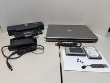 Dell D620 Laptop Win XP Pro 500GB SSD 4GB RAM Docking Station WiFi