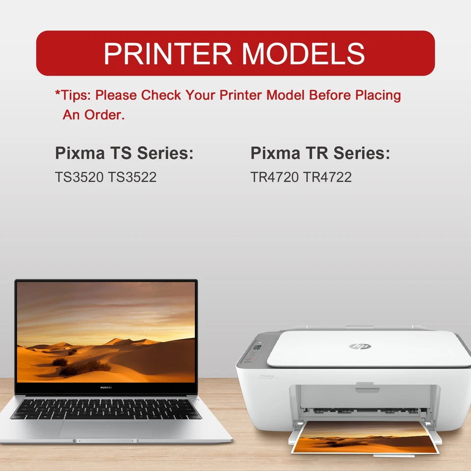 LOTE CARTUCHO DE TINTA PG-275XL CL-276XL para Canon Pixma TS3722 TS3522 TR4722 TR4720 Foto 2 de 4