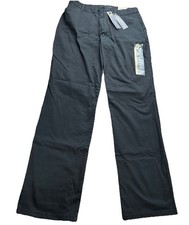 Lee relaxed fit black pants 10 medium 32x30.5 Straight Leg Mid Rise Women s