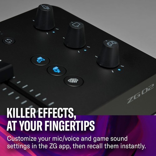Yamaha ZG02 Gaming Mixer for Voice Chat, Streaming, Podcast, and Audio Mixing - Picture 8 of 10