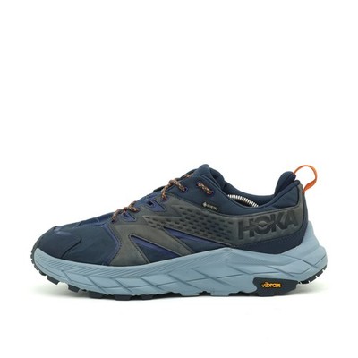 Hoka One Herren Anacapa Low GTX Schuhe Blau Vibram-Sohle, Wanderschuhe EU 45 