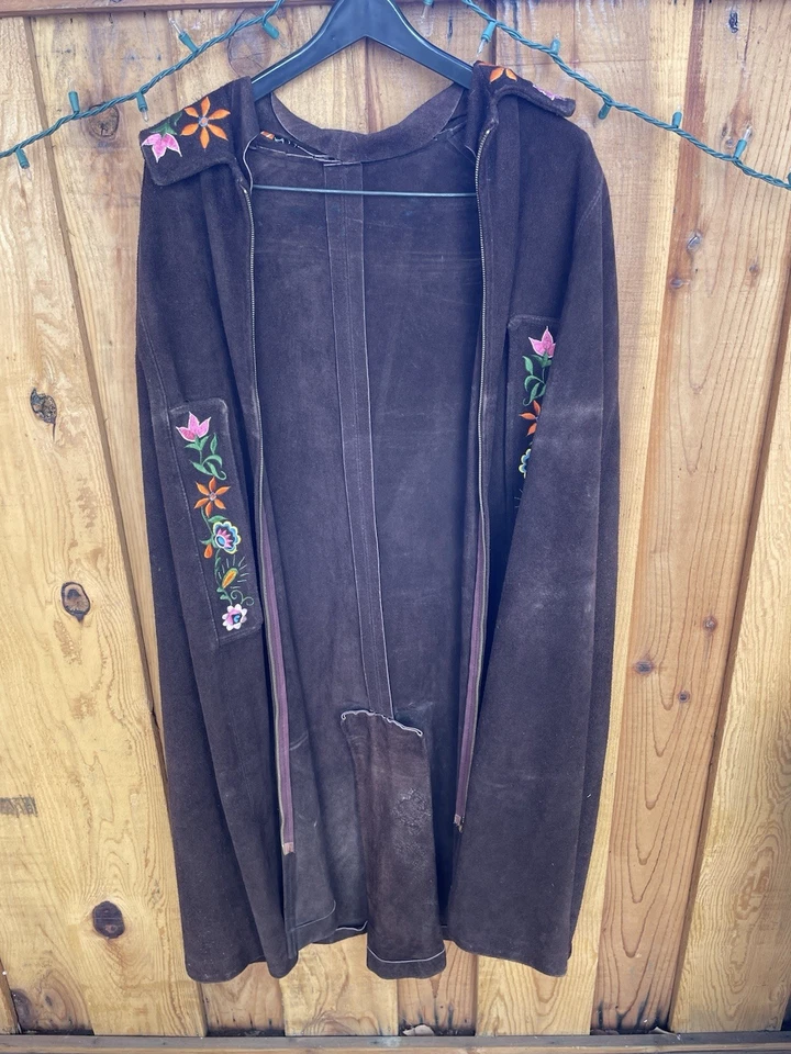 PERSONALIZADO CUERO FANTASÍA CHAL CAPA HALLOWEEN DISFRAZ ESTILO JUEGO DE ROL Foto 4 de 4