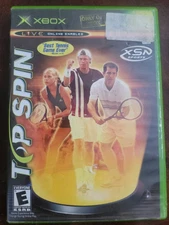 Top Spin (Microsoft Xbox, 2003) Complete CIB With Manual VGC