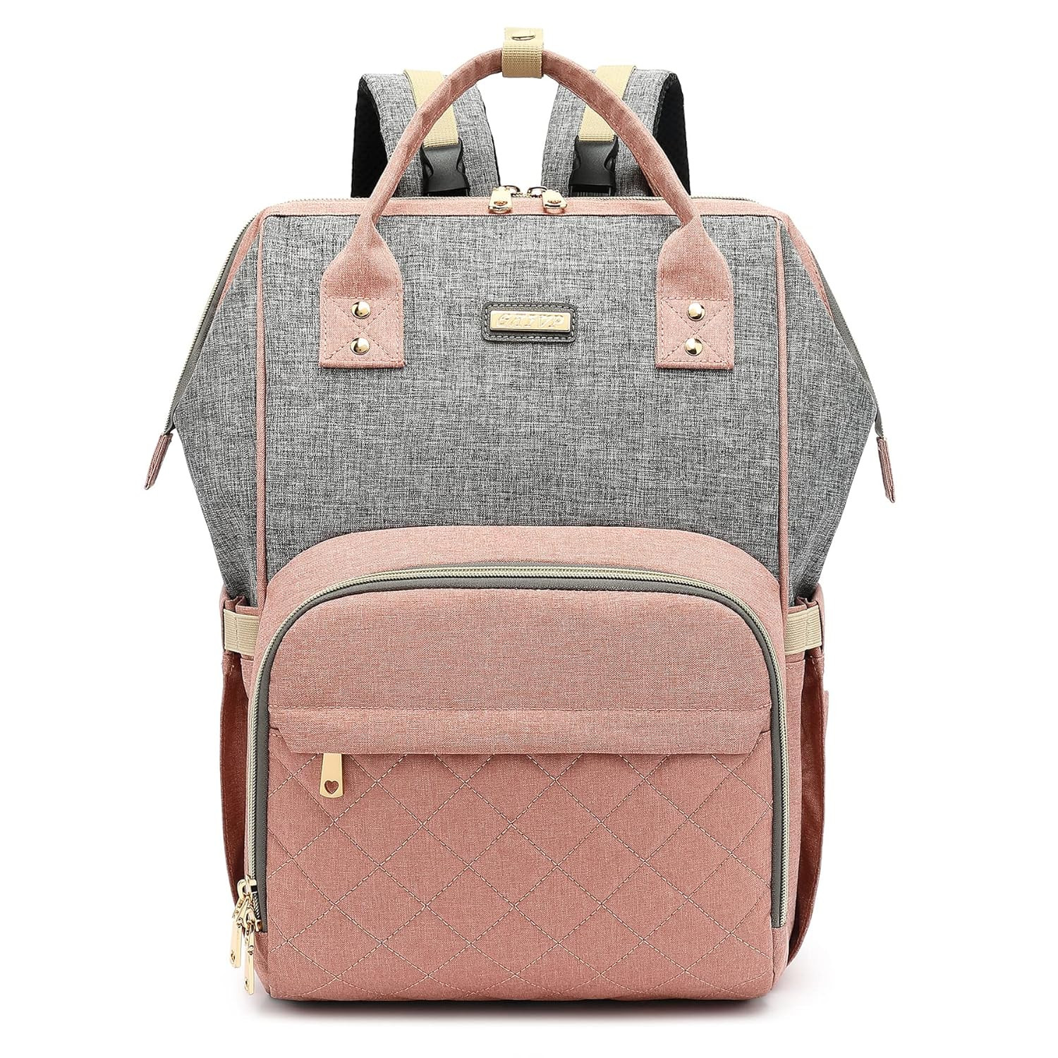 Diaper Bag Backpack, Diaper Bags for Baby Girls Boys, Baby Bags for Moms Dads, N
