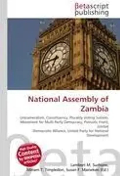 Lambert M. Surhone (U. A.) | National Assembly Of Zambia | Taschenbuch (2026)-image