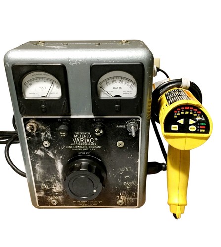 General Radio W10MT3W Metered Variac Variable Auto Transformer Tested Works - Picture 6 of 16