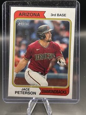 2023 Topps Heritage High Number Jace Peterson SP #713